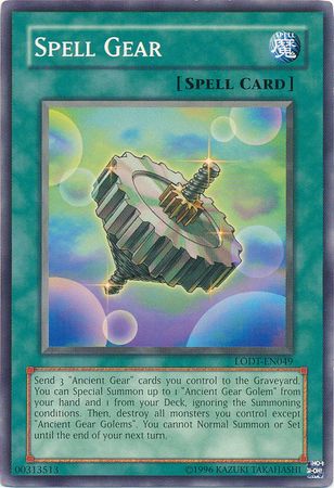 Spell Gear - LODT-EN049 - Common Unlimited (2024 Reprint)