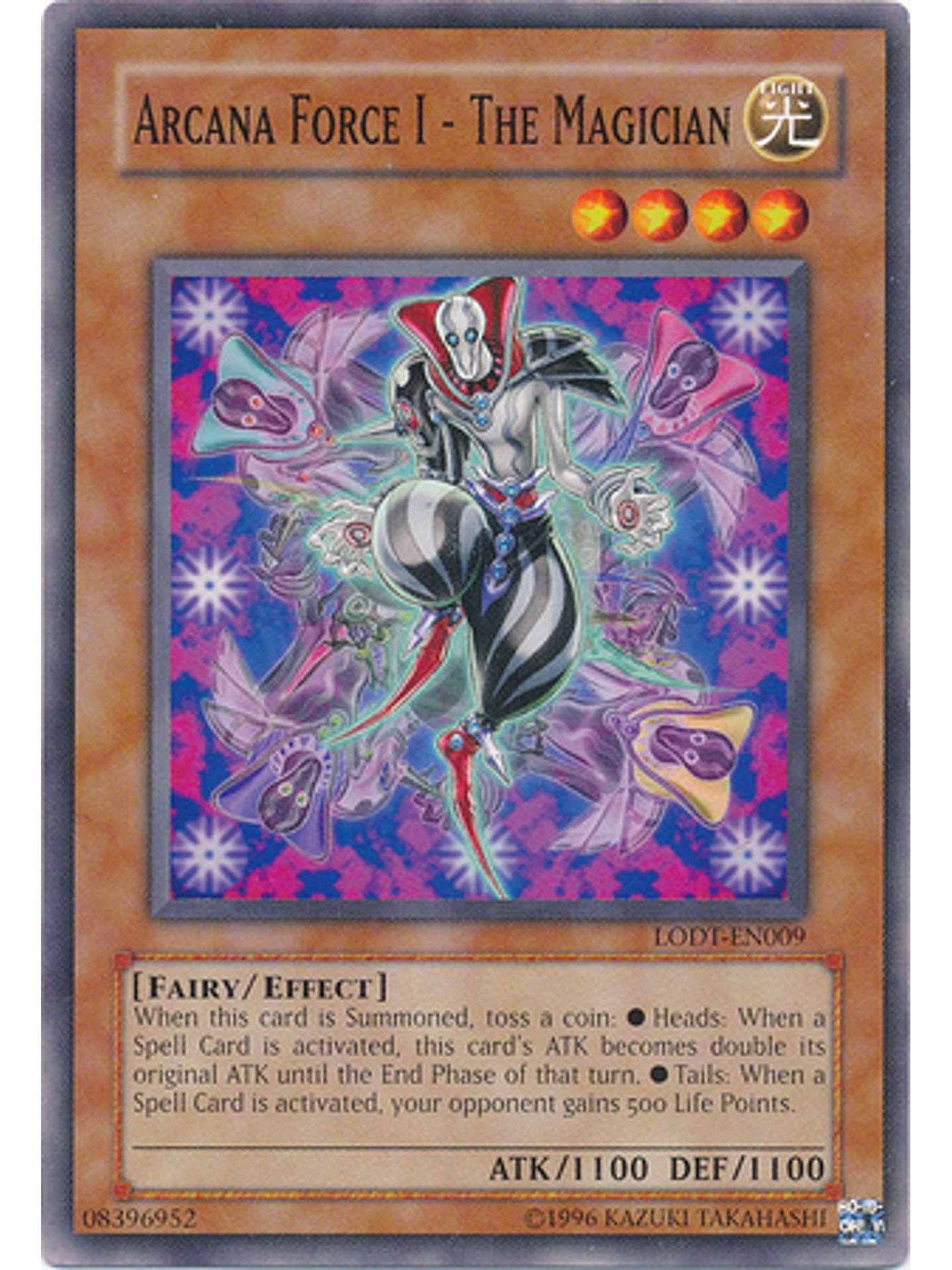 Arcana Force I - The Magician - LODT-EN009 - Common Unlimited (2024 Reprint) 1