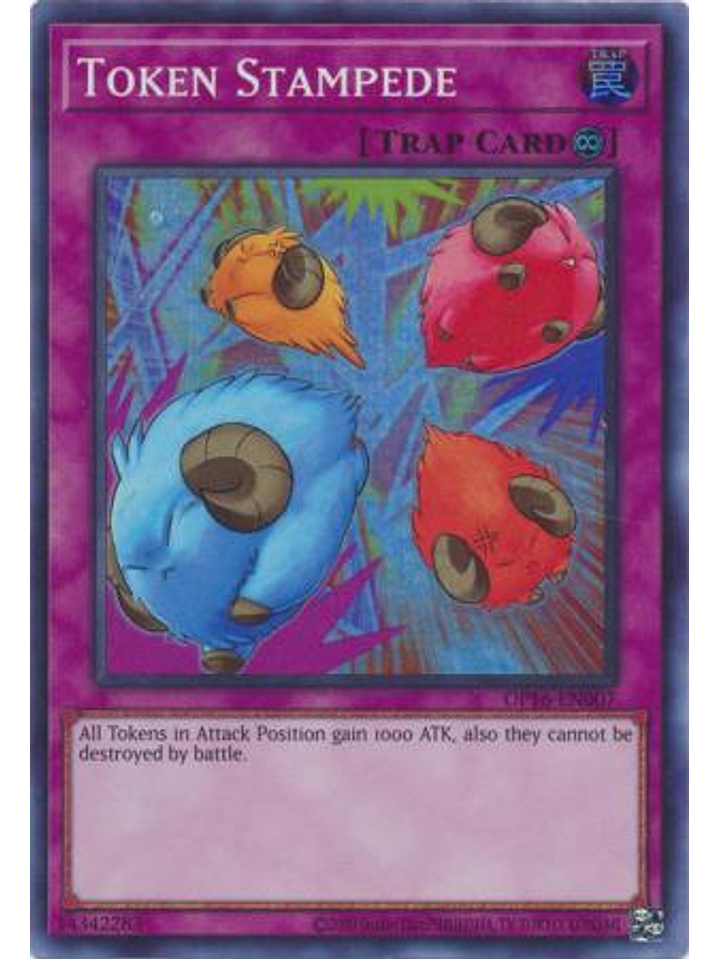 Token Stampede - OP16-EN007 - Super Rare 1