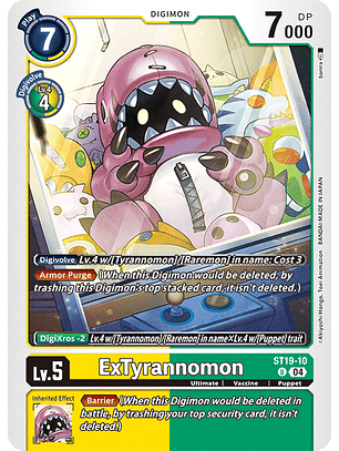 ST19-10 U ExTyrannomon