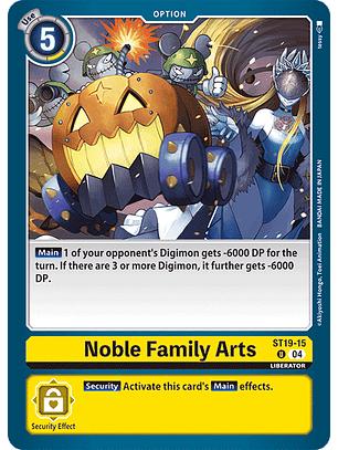 ST19-15 U Noble Family Arts