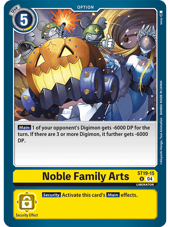 ST19-15 U Noble Family Arts 1