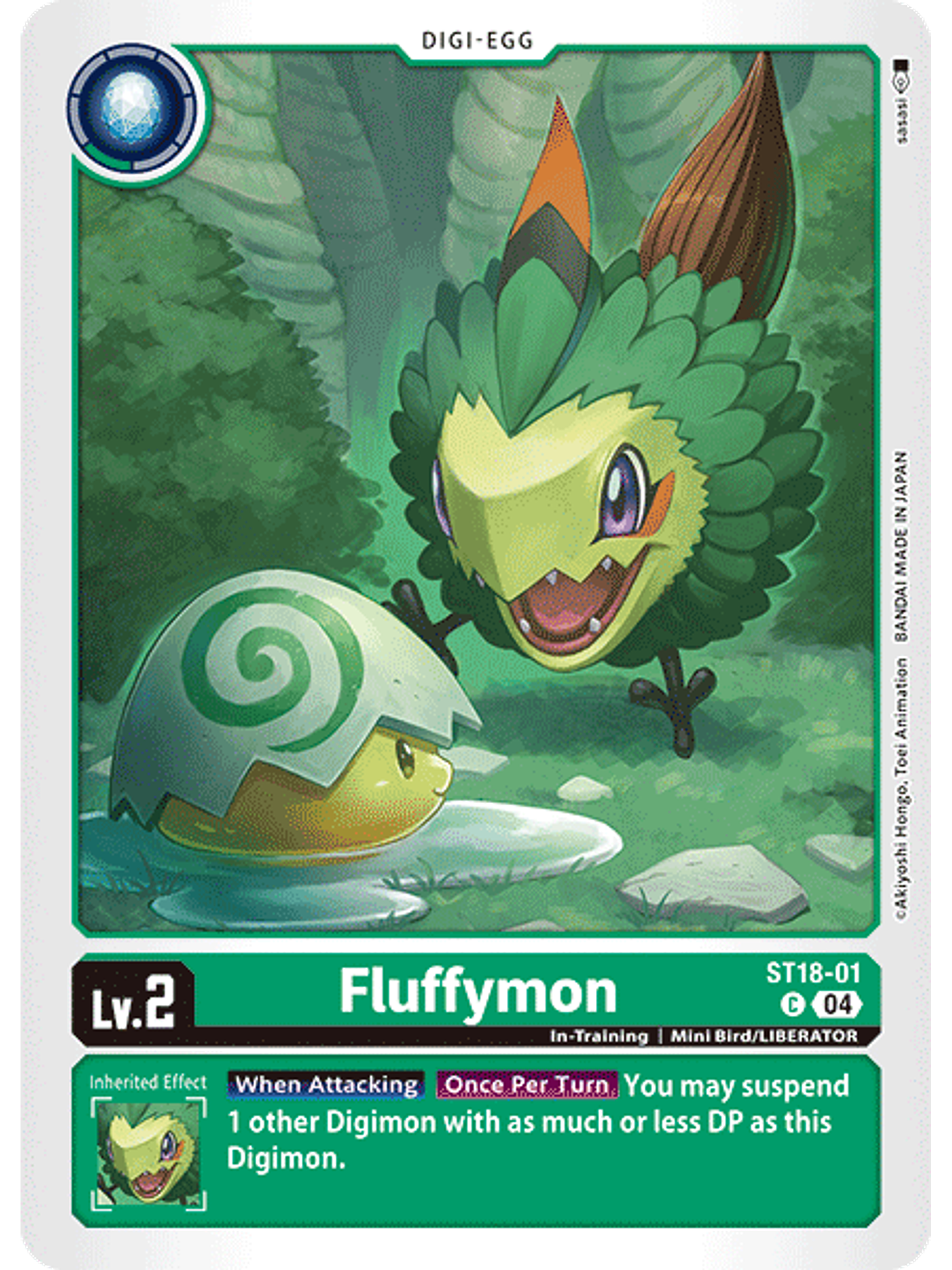ST18-01 C Fluffymon 1