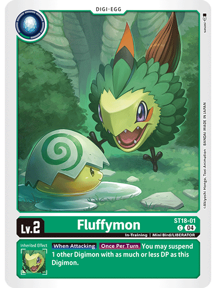 ST18-01 C Fluffymon 1