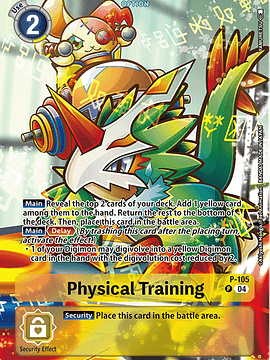 P-105 (Alternate Art) Physical Training (ST18)