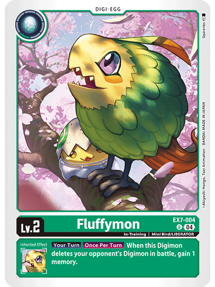 EX7-004 U Fluffymon 1