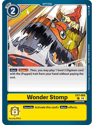 EX7-068 C Wonder Stomp