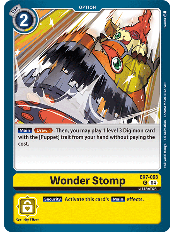 EX7-068 C Wonder Stomp 1