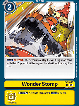 EX7-068 C Wonder Stomp