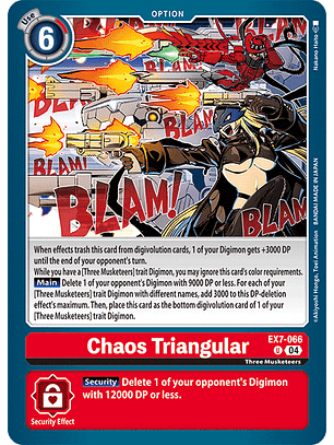 EX7-066 U Chaos Triangular