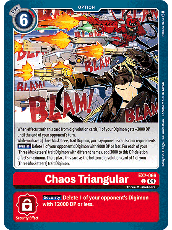 EX7-066 U Chaos Triangular 1