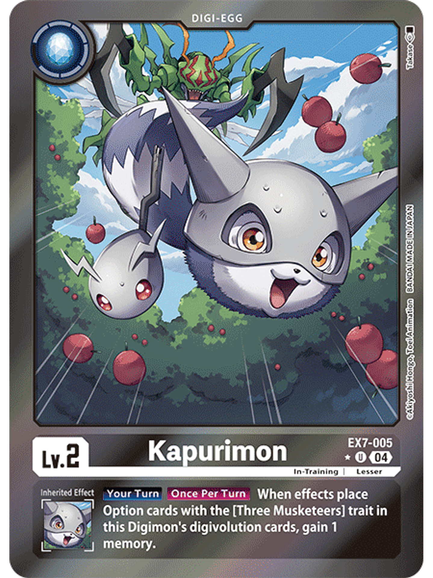 EX7-005 (Alternate Art) Kapurimon 1