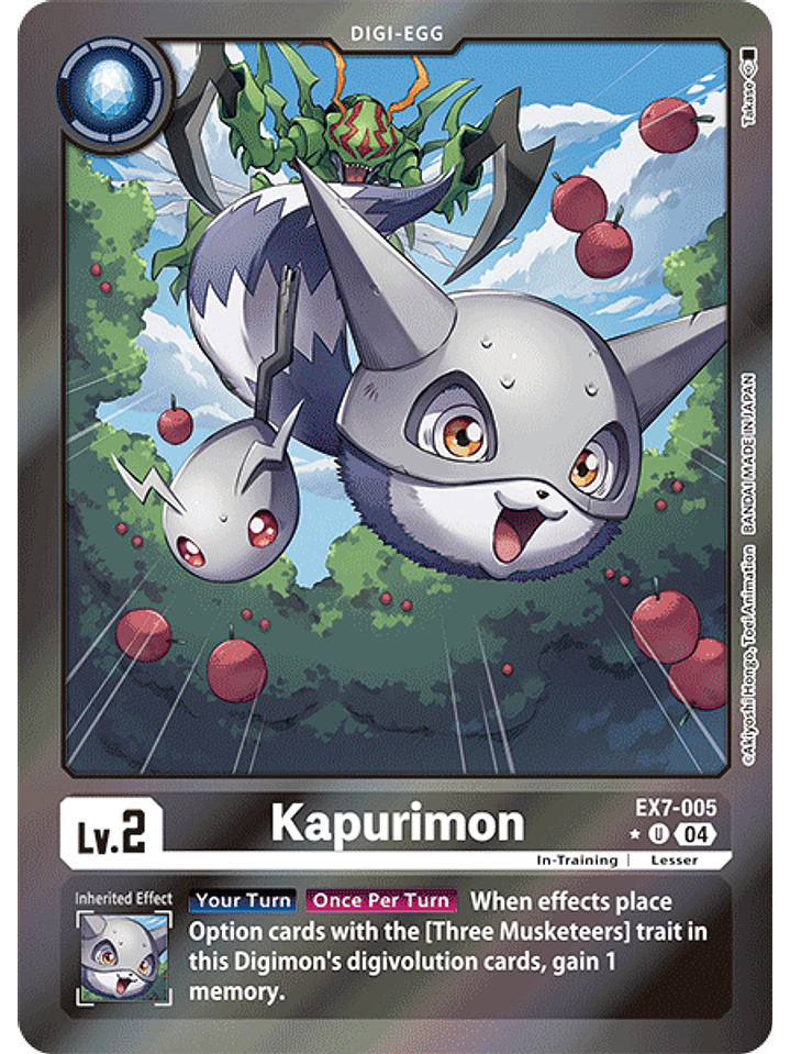 EX7-005 (Alternate Art) Kapurimon 1
