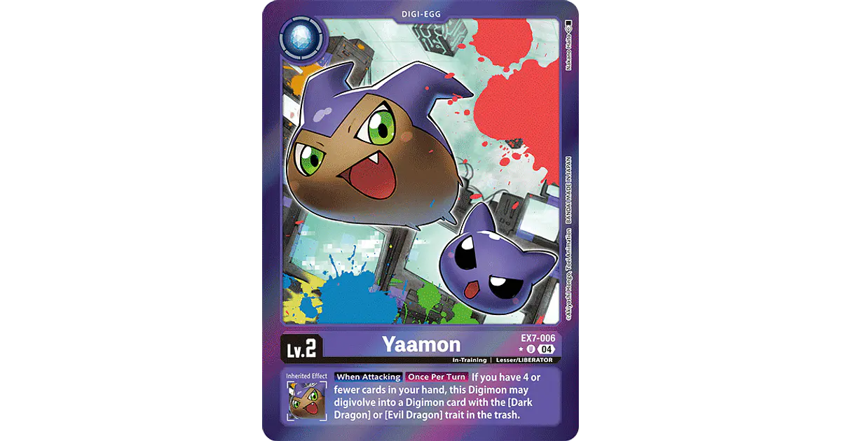 EX7-006 (Alternate Art) Yaamon