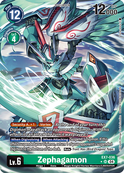 EX7-036 (Alternate Art) Zephagamon