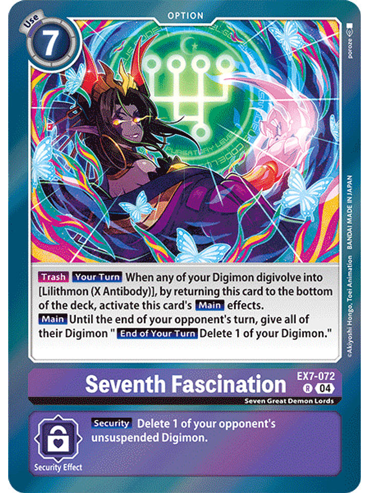 EX7-072 R Seventh Fascination 1