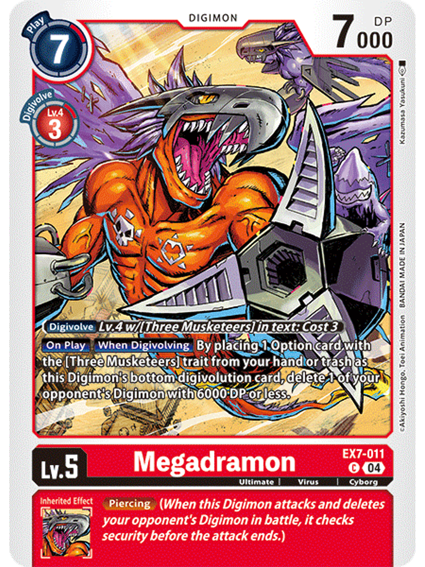EX7-011 C Megadramon 1