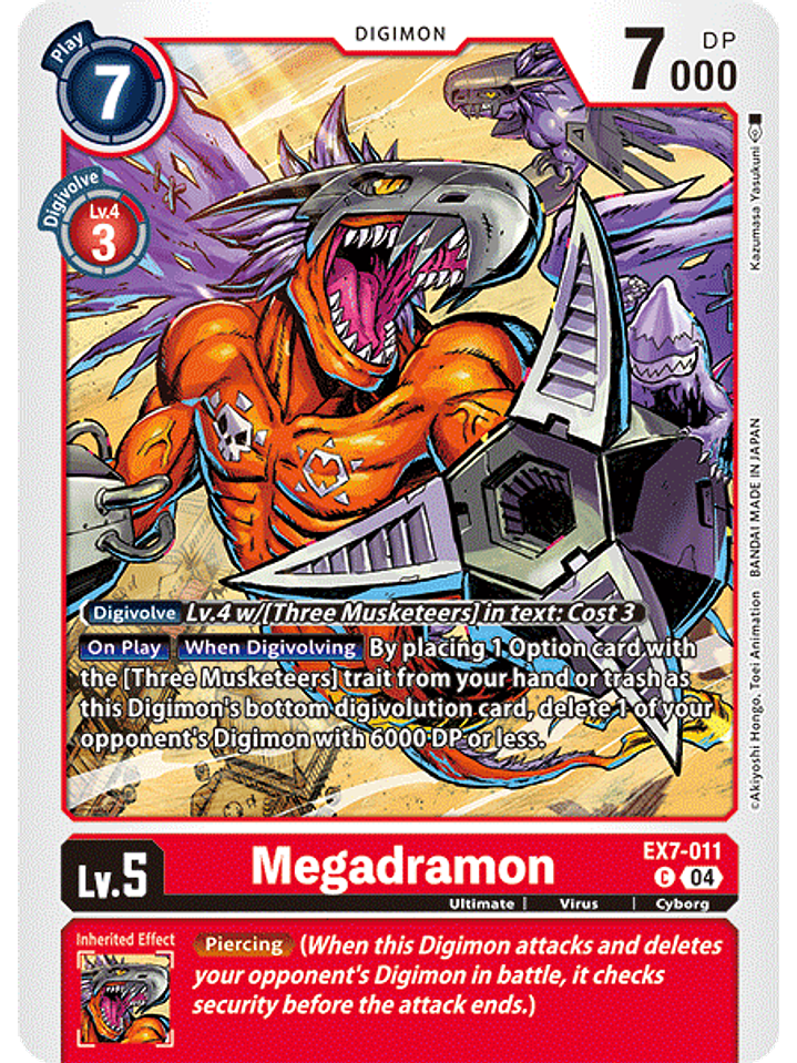 EX7-011 C Megadramon 1