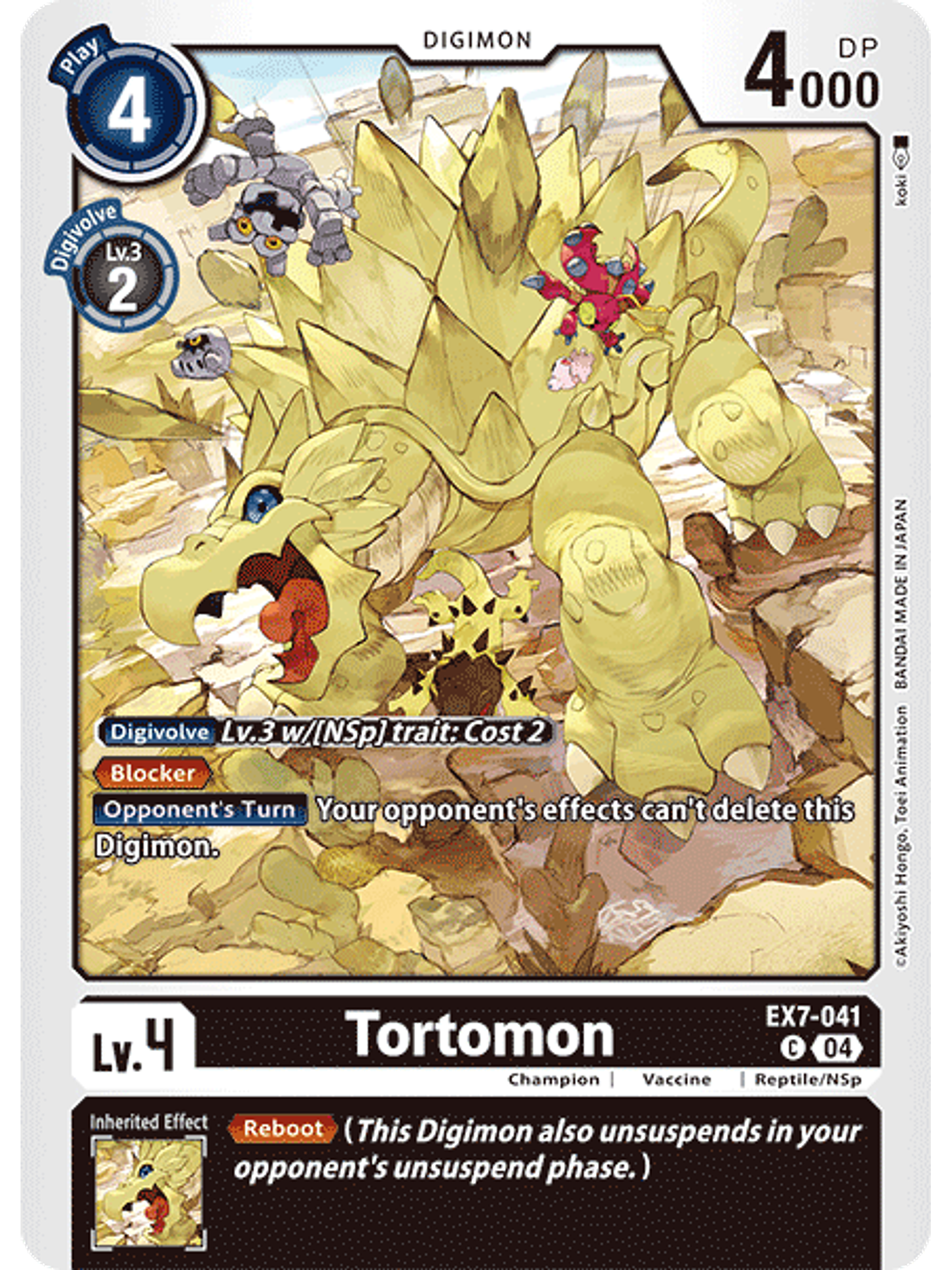 EX7-041 C Tortomon 1