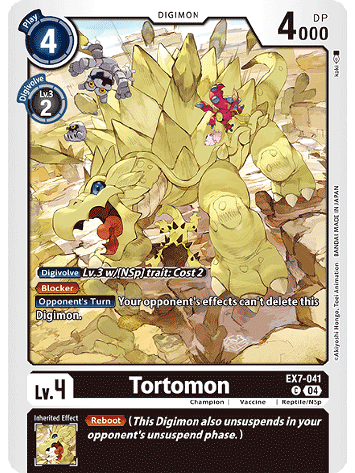 EX7-041 C Tortomon 1