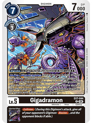 EX7-044 C Gigadramon