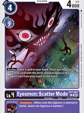 EX7-053 C Eyesmon: Scatter Mode