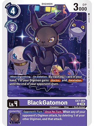 EX7-054 U BlackGatomon