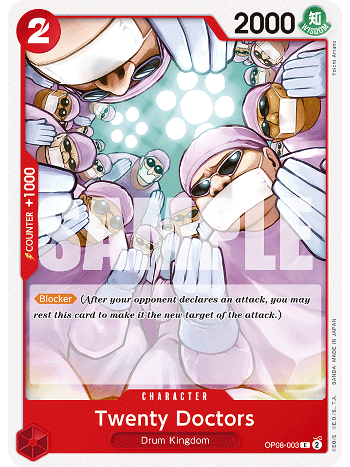 OP08-003 C Twenty Doctors 1