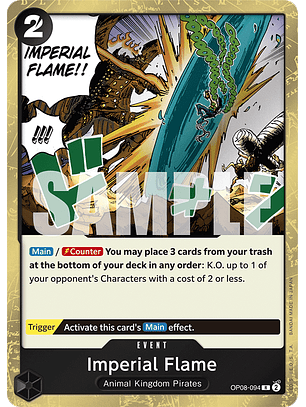 OP08-094 R Imperial Flame