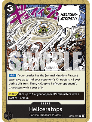 OP08-097 C Heliceratops