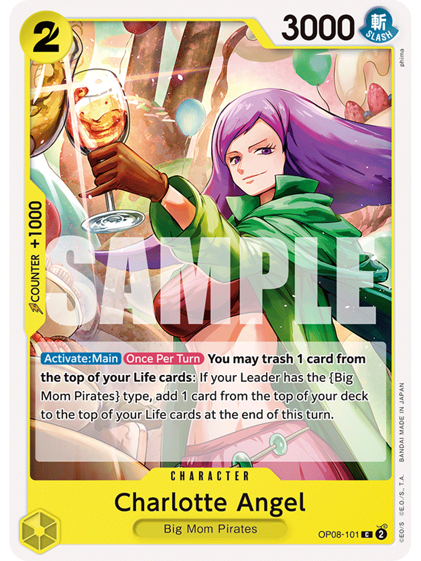 OP08-101 C Charlotte Angel 1