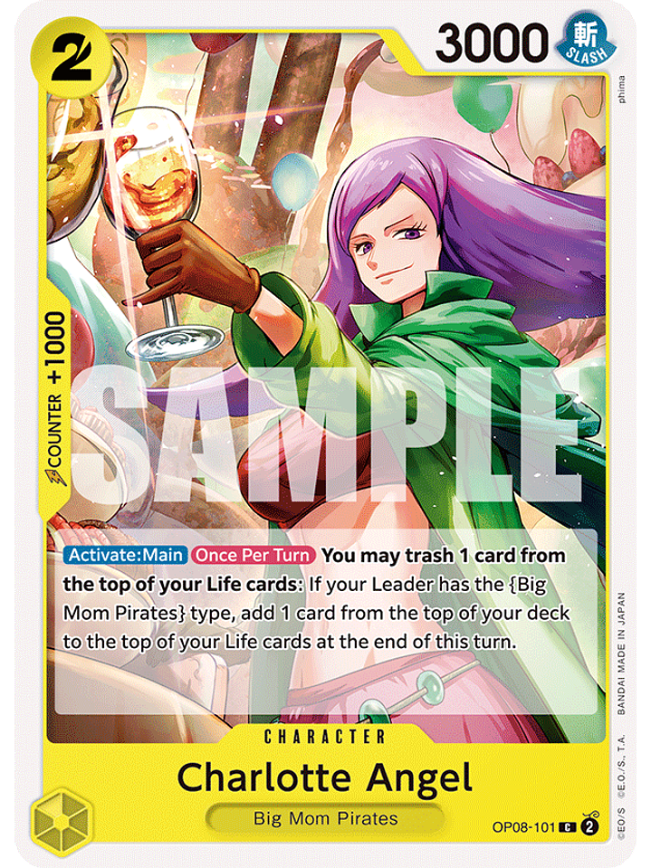 OP08-101 C Charlotte Angel 1