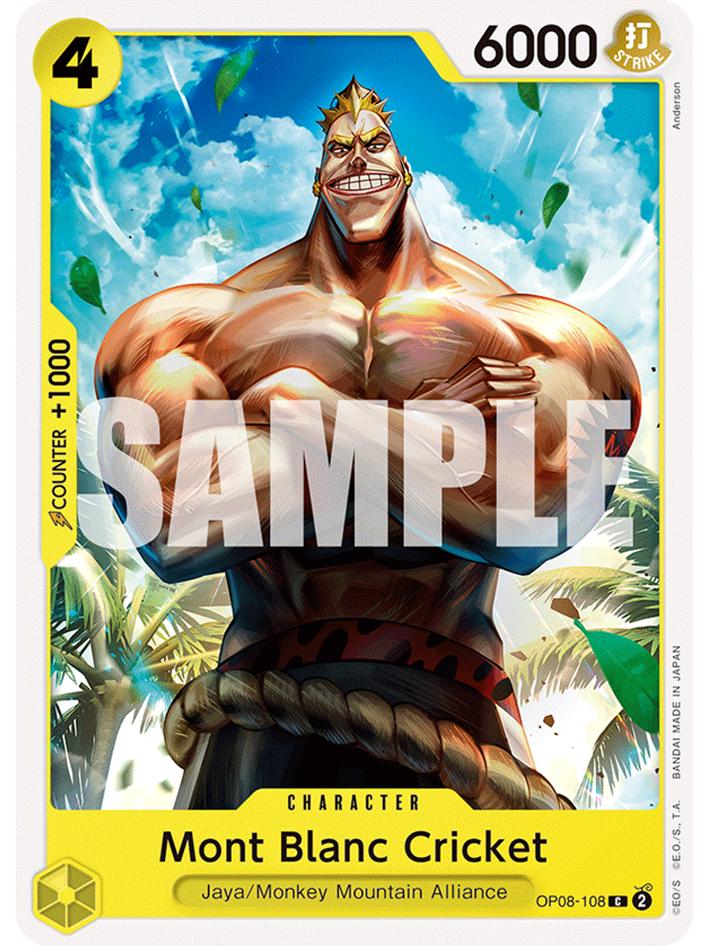 OP08-108 C Mont Blanc Cricket 1