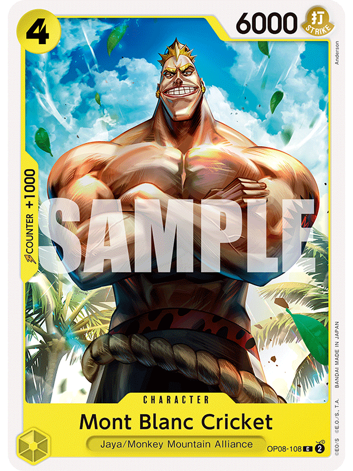 OP08-108 C Mont Blanc Cricket 1
