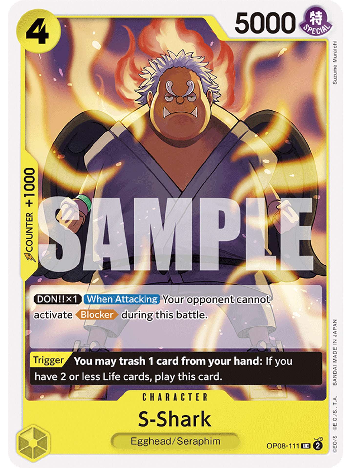 OP08-111 U S-Shark 1