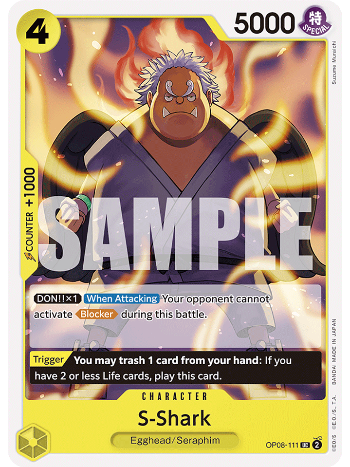 OP08-111 U S-Shark 1