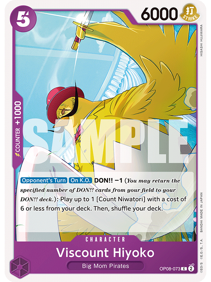 OP08-073 C Viscount Hiyoko 1