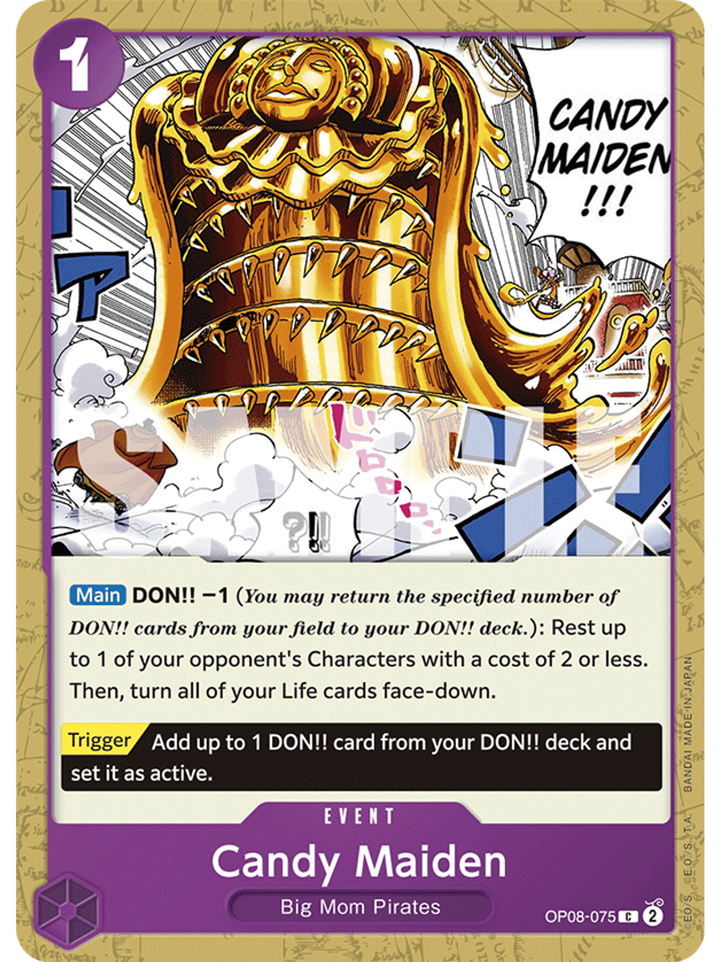 OP08-075 C Candy Maiden 1