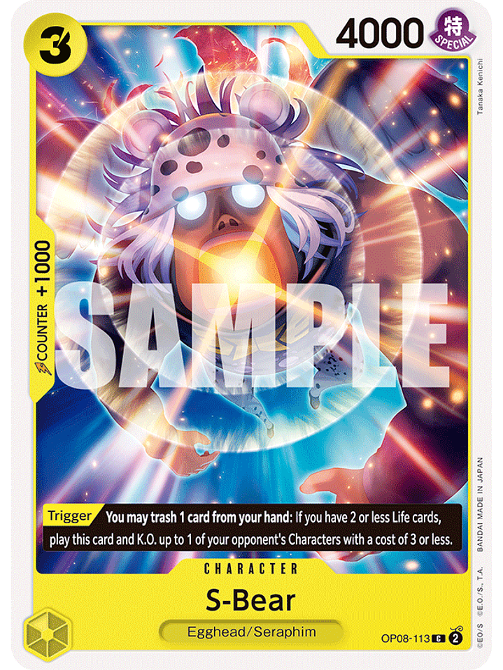 OP08-113 C S-Bear 1