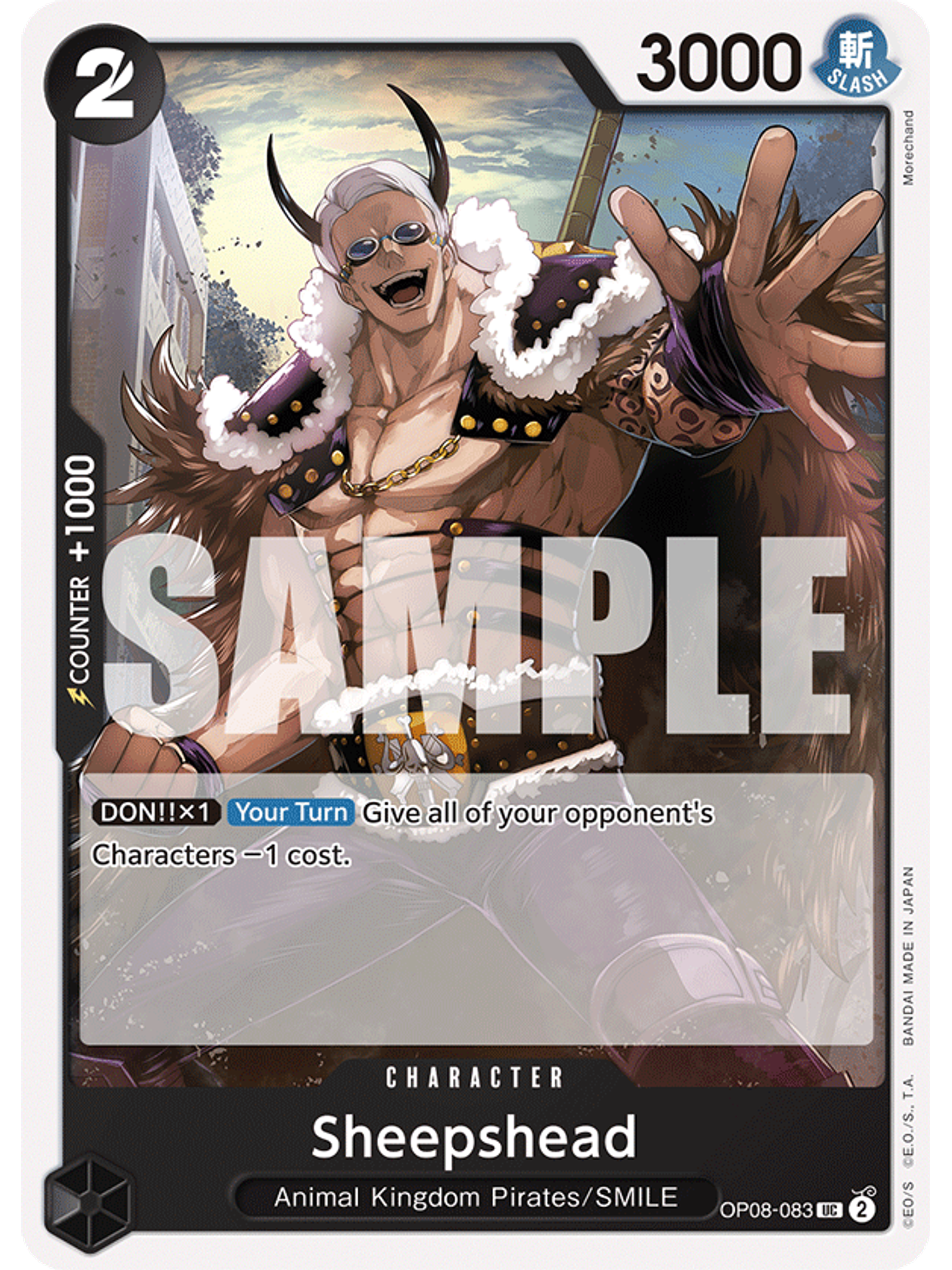 OP08-083 U Sheepshead 1