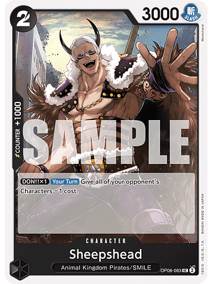 OP08-083 U Sheepshead