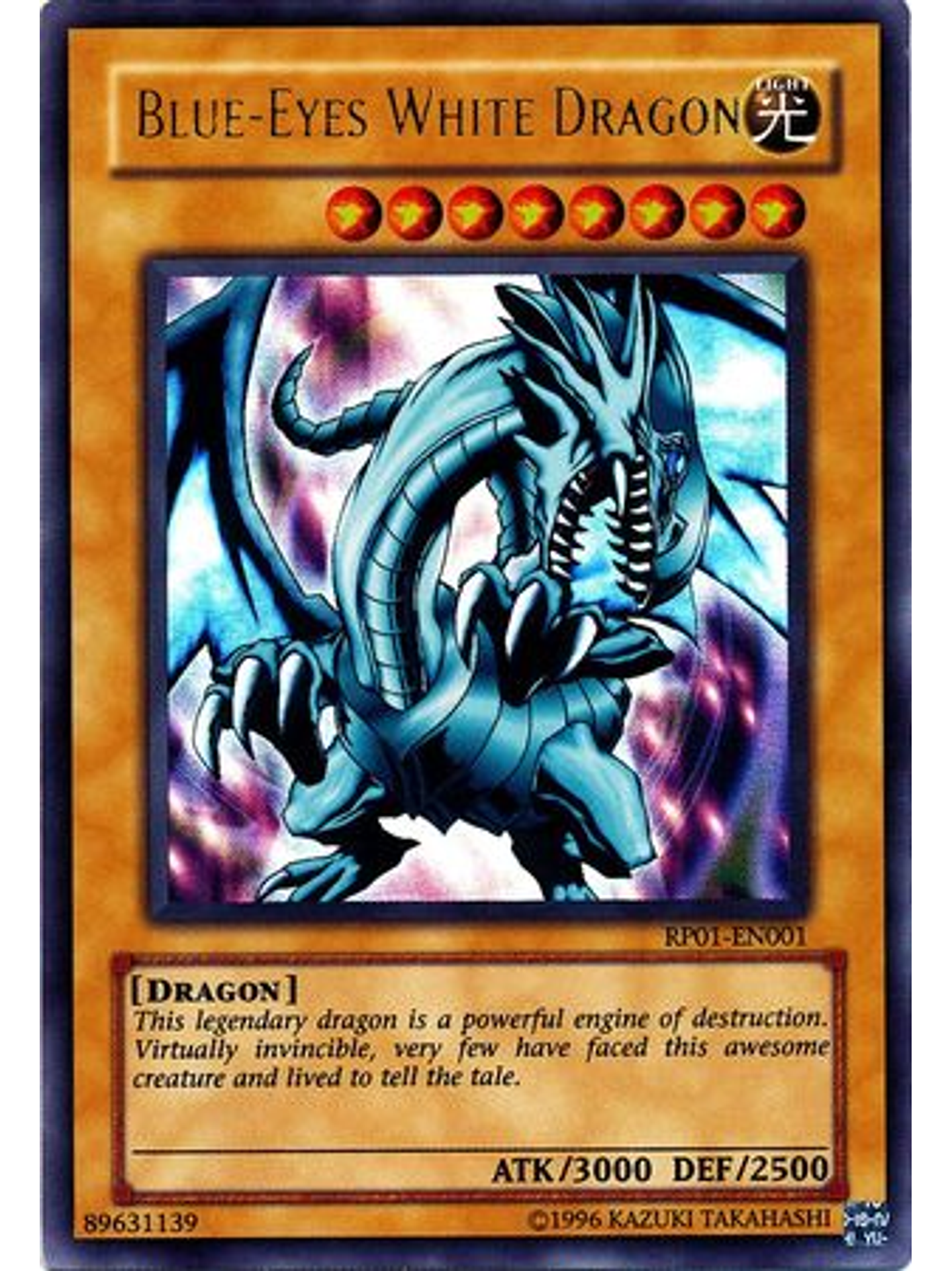 Blue-Eyes White Dragon - RP01-EN001 - Ultra Rare (Reprint) 1