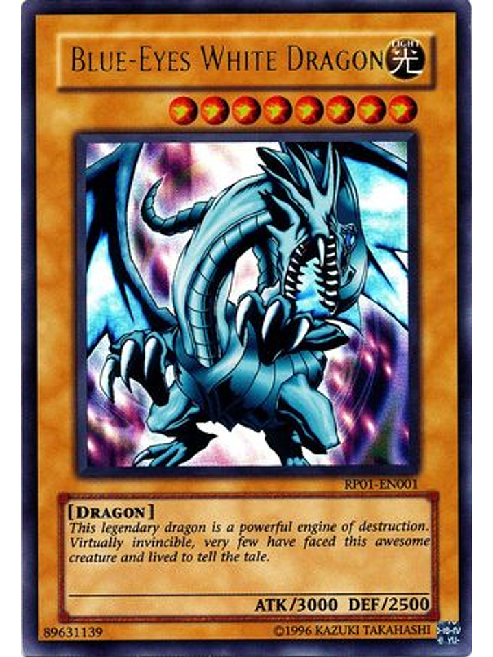 Blue-Eyes White Dragon - RP01-EN001 - Ultra Rare (Reprint) 1
