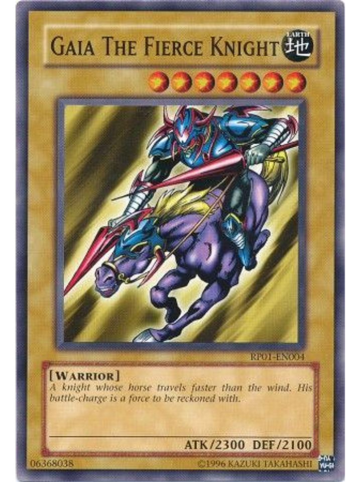 Gaia the Fierce Knight - RP01-EN004 - Common (Reprint) 1