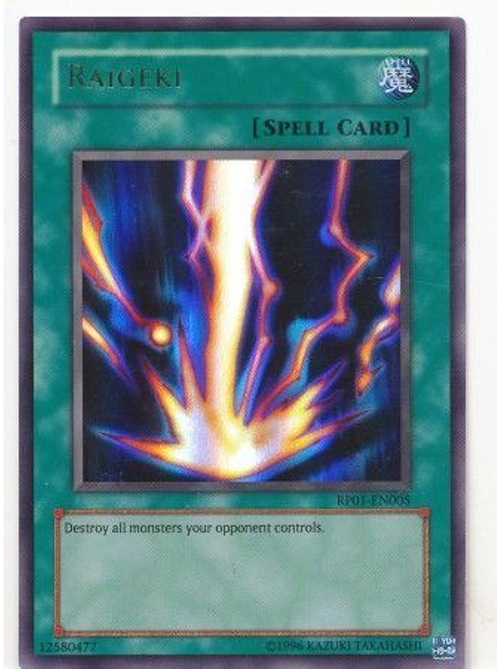 Raigeki - RP01-EN005 - Ultra Rare (Reprint) 1
