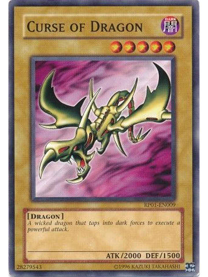 Curse of Dragon - RP01-EN009 - Common (Reprint) 1