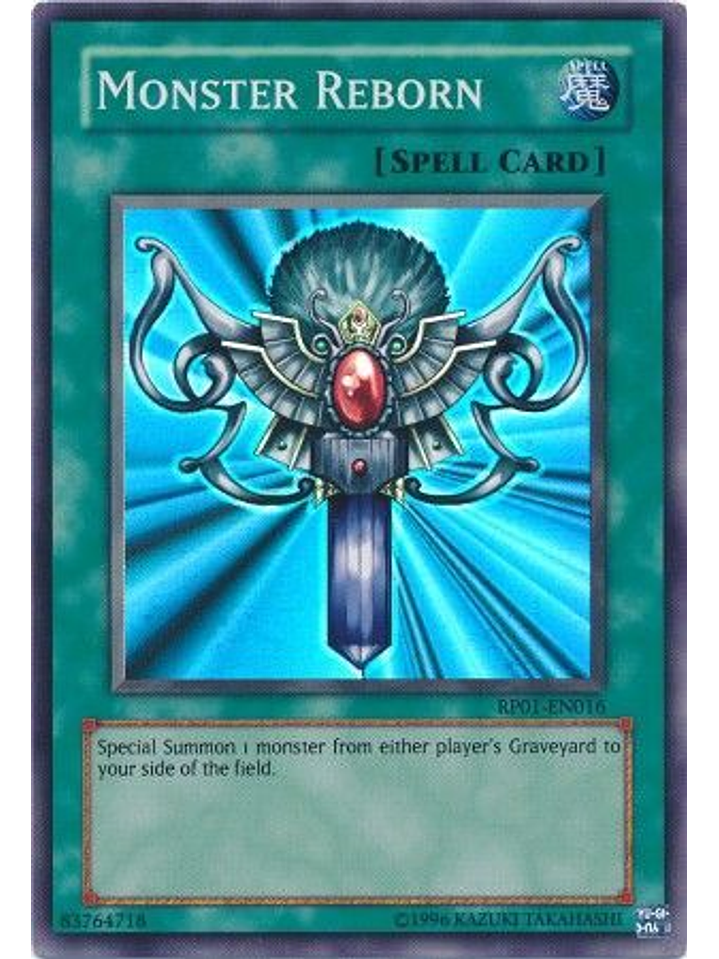 Monster Reborn - RP01-EN016 - Super Rare (Reprint) 1