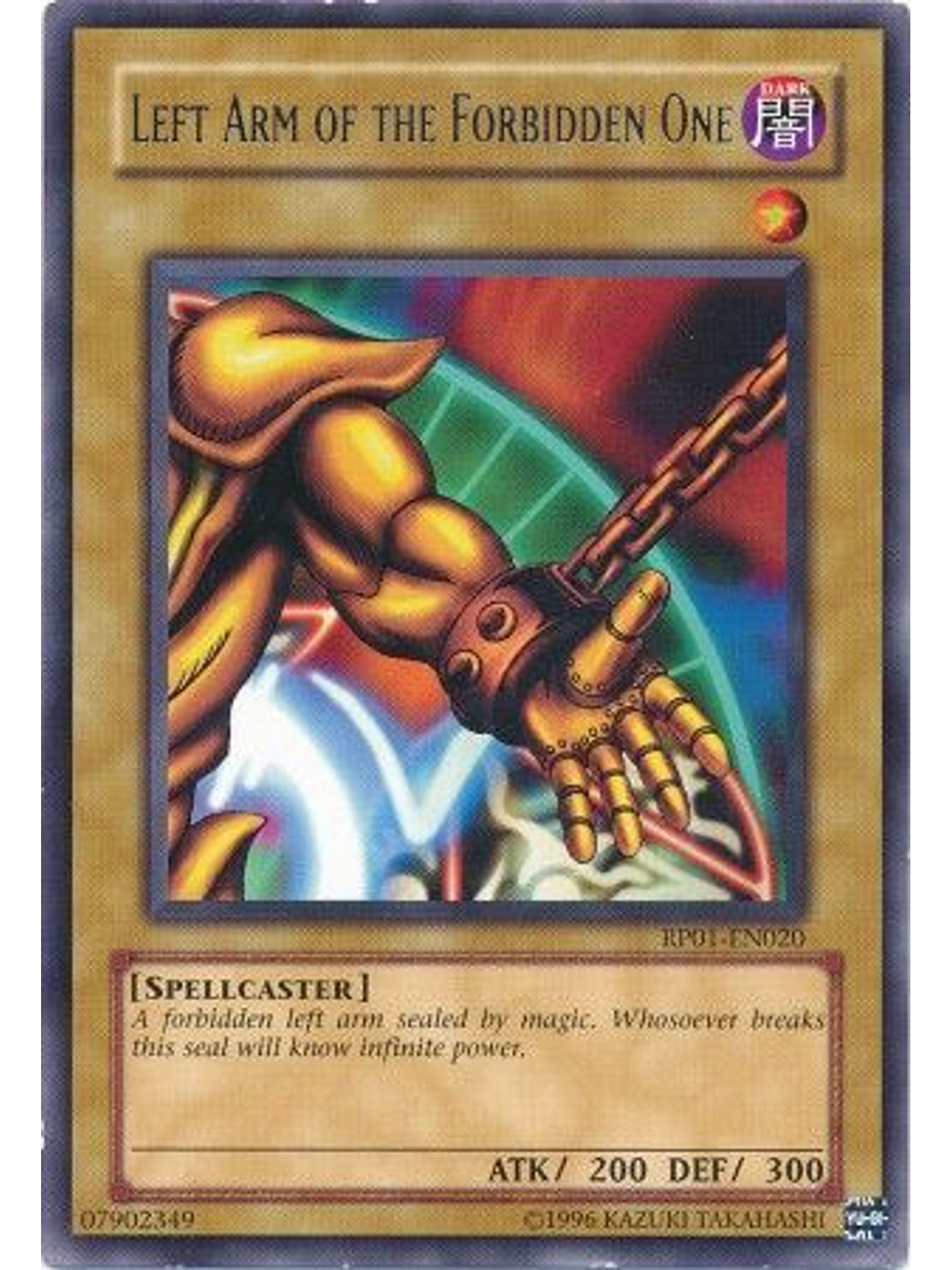 Left Arm of the Forbidden One - RP01-EN020 - Rare (Reprint) 1