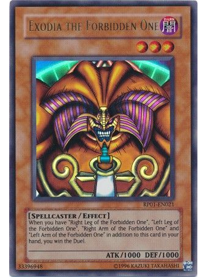 Exodia the Forbidden One - RP01-EN021 - Ultra Rare (Reprint) 1