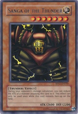 Sanga of the Thunder - RP01-EN030 - Rare (Reprint)